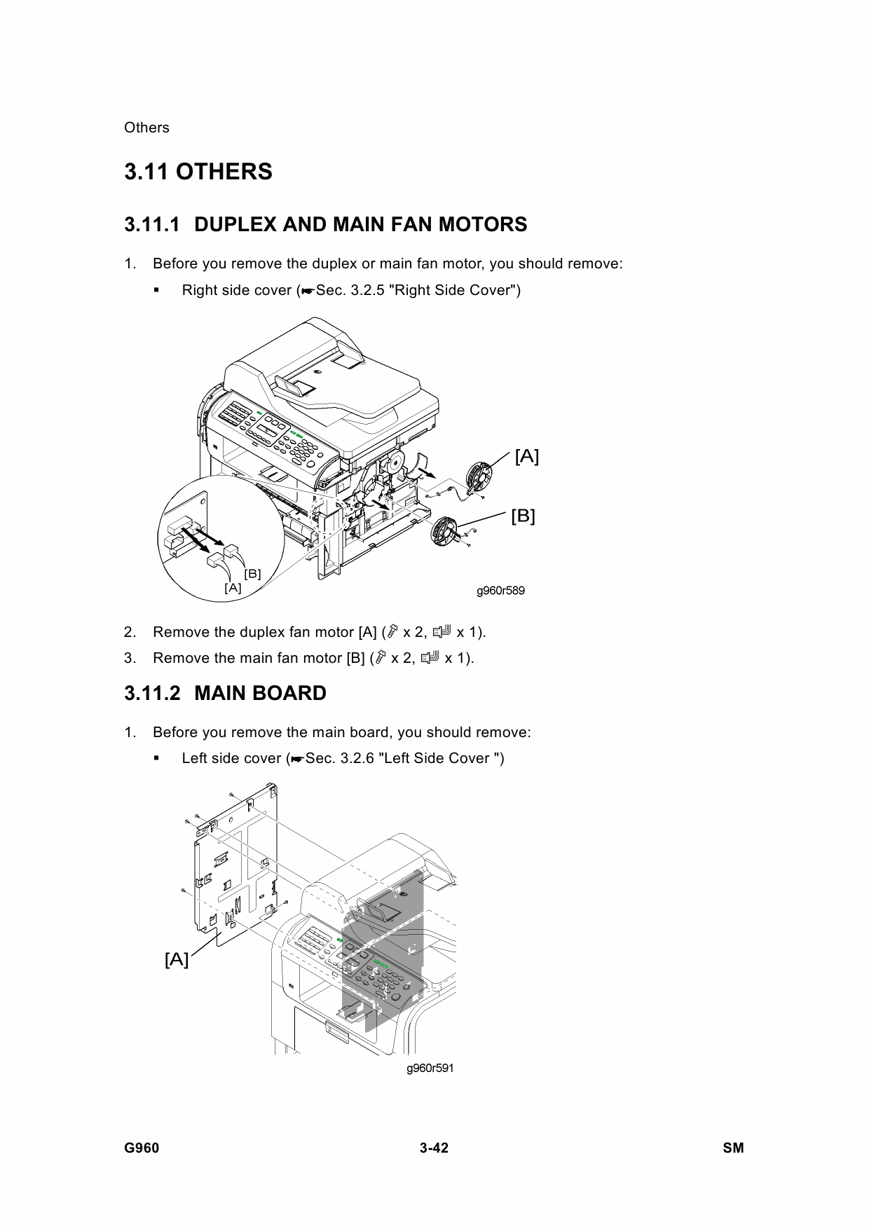 RICOH Aficio SP-3200SF G960 Parts Service Manual-4